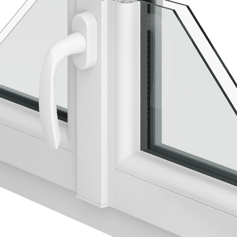 Découvrez notre fenetre en pvc Viséa Contemporaine pack rond fabriquée en France