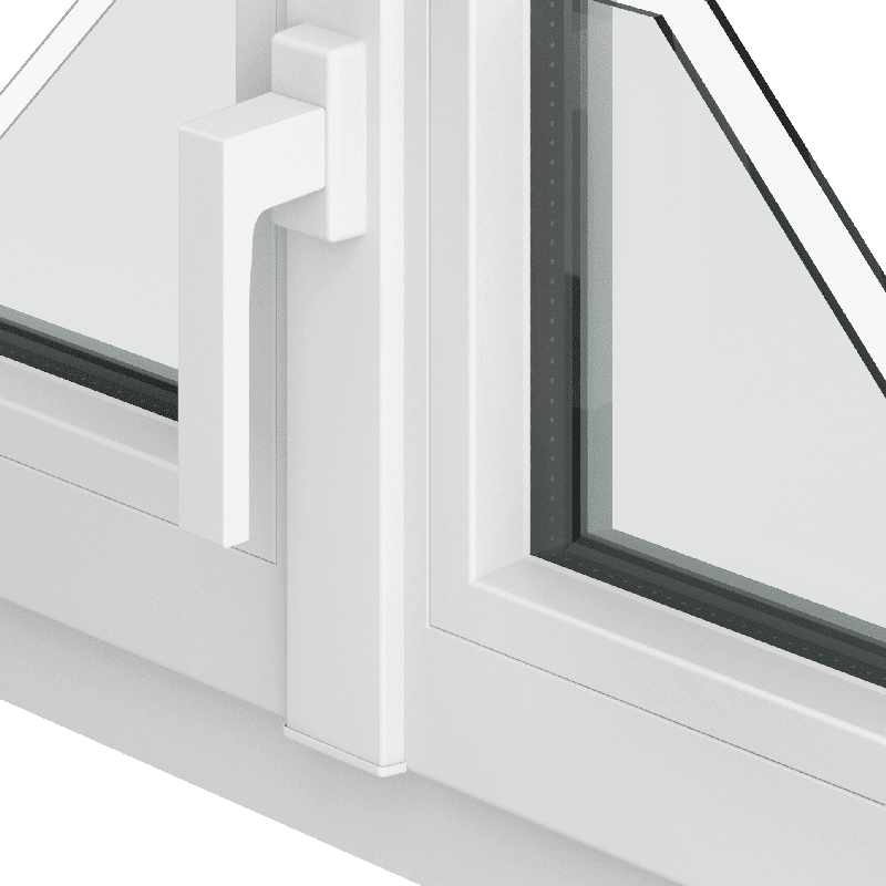 Découvrez notre fenetre en pvc Viséa Contemporaine pack Droit fabriquée en France